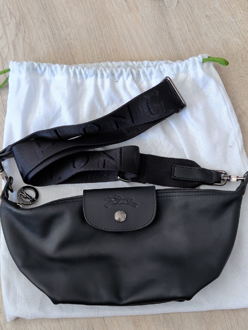 Longchamp Le Pliage Xtra Leather Crossbody